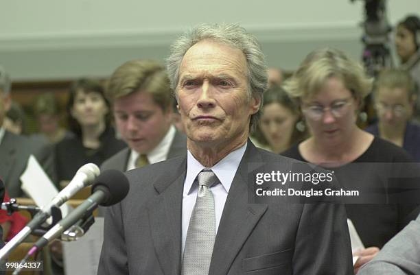 Clint Eastwood testifies before the House Judiciary Committee on Americans with Disabilities Act.