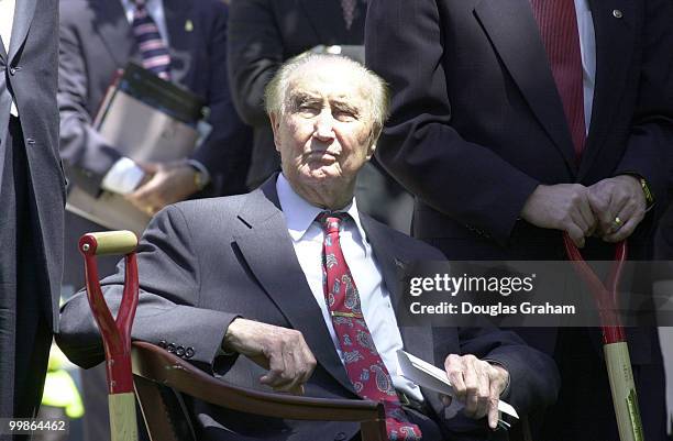 Strom Thurmond, R-S.C. During the U.S. Capitol Ground Breaking Ceremony.