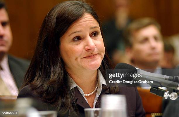 Elizabeth McLaughlin during her opening remakes at the Oversight and Investigations Subcommittee hearing on "Charitable Contributions for September...