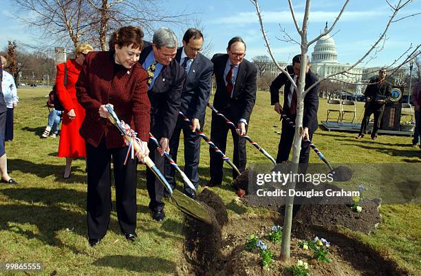 Tree-planting ceremony that took place at 1 p.m. On Friday, March 8 at the U.S. Capitol Grounds to celebrate the 75th Anniversary of the U.S....