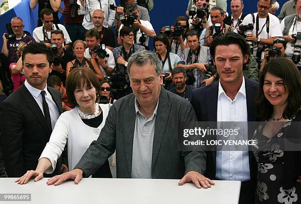 British actor Dominic Cooper, British composer Posy Simmonds, British director Stephen Frears, British actor Luke Evans and British screenwriter...