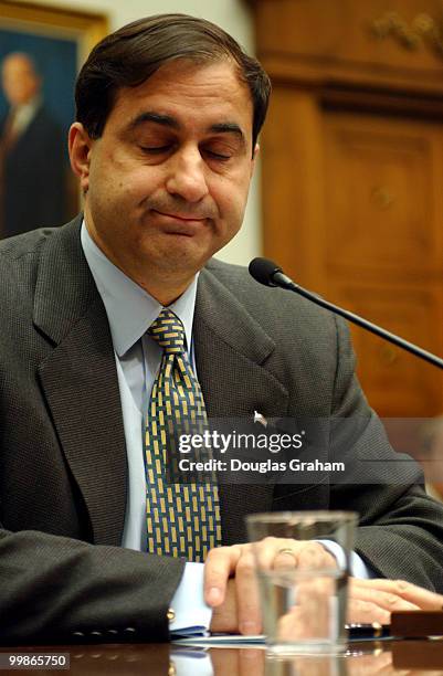 Joseph Berardino, managing partner/CEO Anderson LLP, during the Capitol Markets, Insurance and Government Sponsored Enterprises Subcommittee hearing...