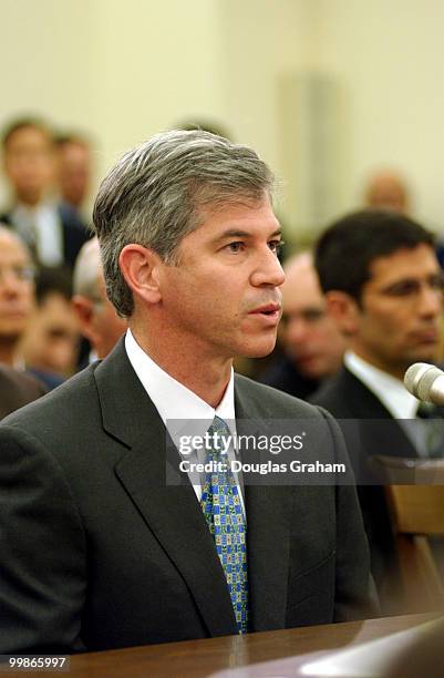 Andrew S. Fastow, former cheif financial officer, Enron Corp. Refusing to testify at the oversight and investigations subcommittee hearing to examine...
