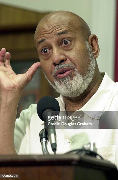 Alcee Hastings, D-Fl., during a press conference to talk about his apointment to the Rules Committee.