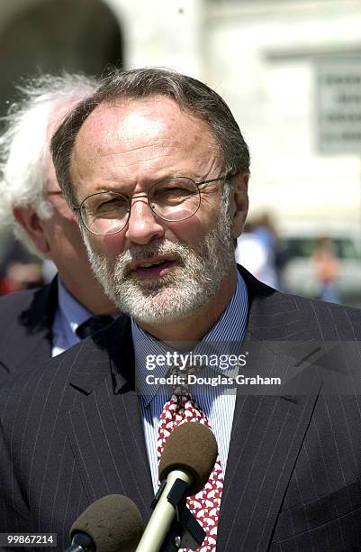 David Bonior, D-Mich., during a press conference on China and human rights.