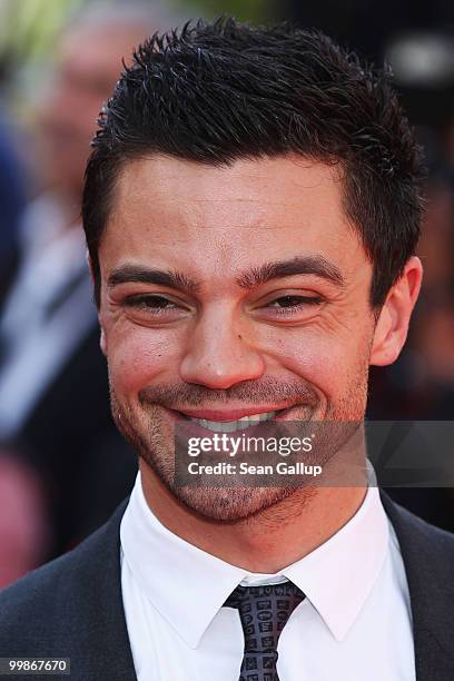 Actor Dominic Cooper attends the "Tamara Drewe" Premiere at Palais des Festivals during the 63rd Annual Cannes Film Festival on May 18, 2010 in...