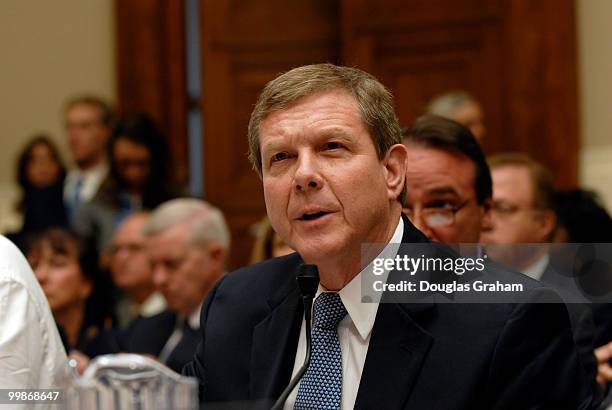 Robert Malone, chairman and president, BP America, Inc., Houston, Texas; during the Oversight and Investigations Subcommittee hearing on the BP...