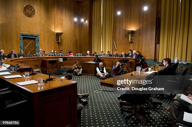 Treasury Secretary Timothy Geithner testifies before the full committee hearing on "The President's FY2010 Budget Proposal: Part One." Witness Room...