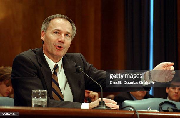 Asa Hutchinson, undersecretary for border and transportation security, Homeland Security Department during the full committee hearing on "Cargo...