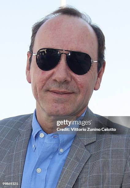 Actor Kevin Spacey sighting during the 63rd Cannes Film Festival on May 17, 2010 in Cannes, France.