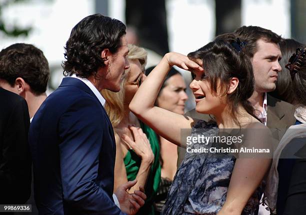 Luke Evans and Lola Frears attend the 'Tamara Drewe' Premiere held at the Palais des Festivals during the 63rd Annual International Cannes Film...