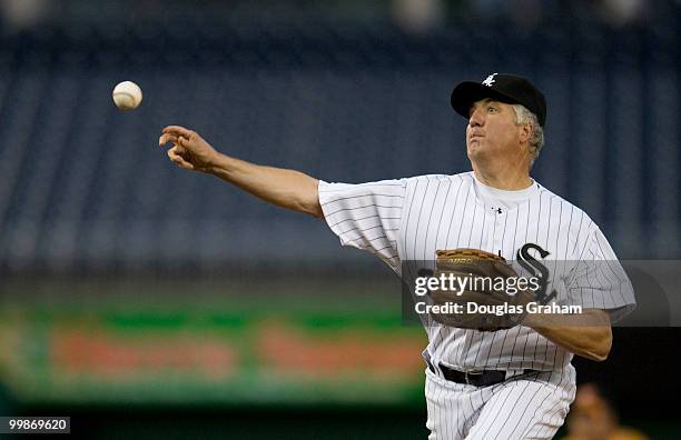 John Shimkus, R-Ill., during the 48th Annual Roll Call Congressional Baseball Game on June 17, 2009 at Nationals Park in Washington, D.C.