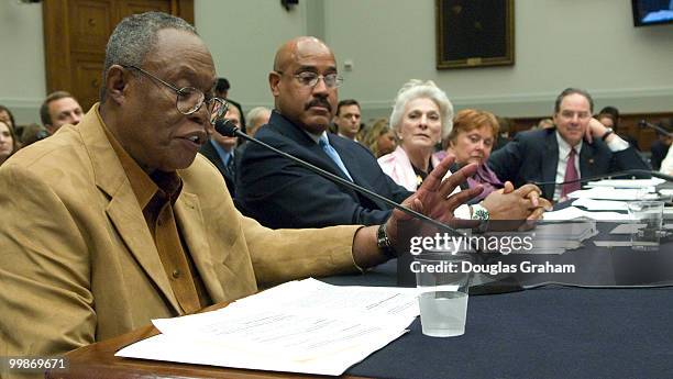 Recording artist Sam Moore, testifies before the House Judiciary Committee hearing on ensuring artists fair compensation. Subcommittee hearing on...