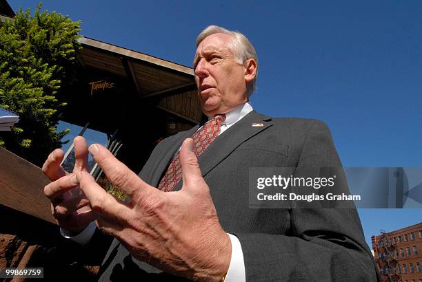 Congressman Steny H. Hoyer, D-MD, during a fund raiser for Chris Murphy at "Hot Tomato's in Hartford Connecticut.