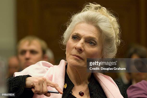 Recording artist Judy Collins, testifies before the House Judiciary Committee hearing on ensuring artists fair compensation. Subcommittee hearing on...