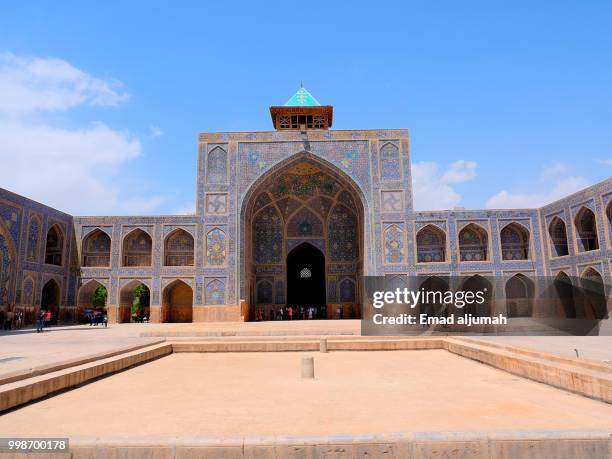 jameh mosque of isfahan, iran - província de isfahan - fotografias e filmes do acervo