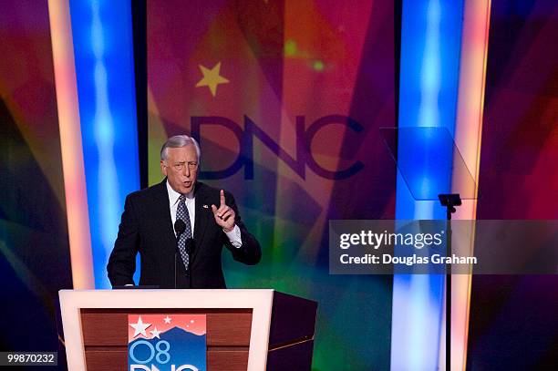 Majority Leader Steny Hoyer, D-MD., at the Democratic National Convention in Denver Colorado August 26, 2008.