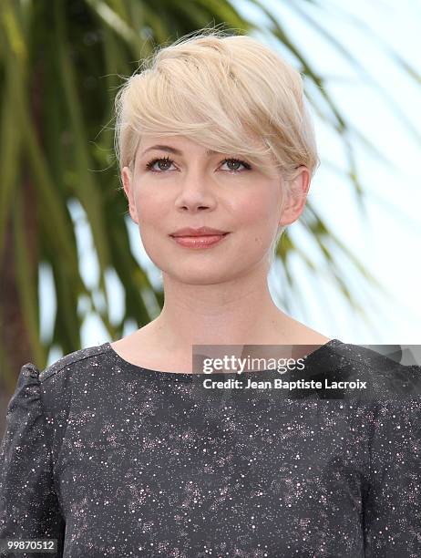 Michelle Williams attends the 'Blue Valentine' Photo Call held at the Palais des Festivals during the 63rd Annual International Cannes Film Festival...