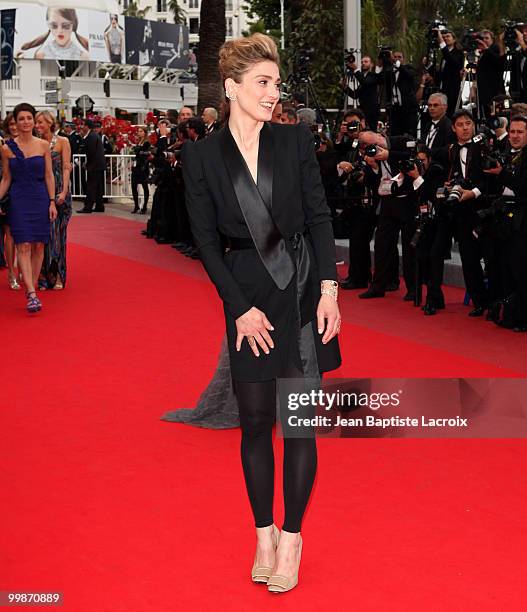 Julie Gayet attends the 'The Princess of Montpensier' Premiere held at the Palais des Festivals during the 63rd Annual International Cannes Film...