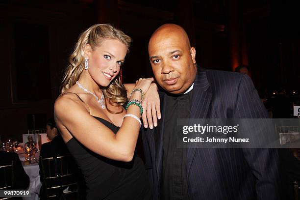 Heidi Albertsen and Joseph "Rev Run" Simmons attend the Lower Eastside Service Center's 51st Year of Continued Service celebration at Capitale on May...