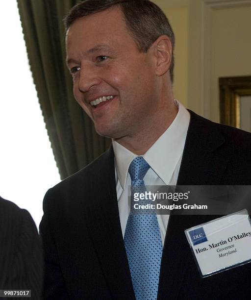 Governor of Maryland Martin O'Malley on his way to hear Rep. Harold Ford Jr., D-Tenn. During his Inaugural speech as chairman of the Democratic...