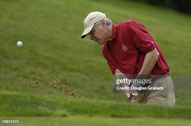 Ander Crenshaw during action in the First Tee Congressional Challenge golf tournament at Columbia Country Club in Chevy Chase, Maryland.