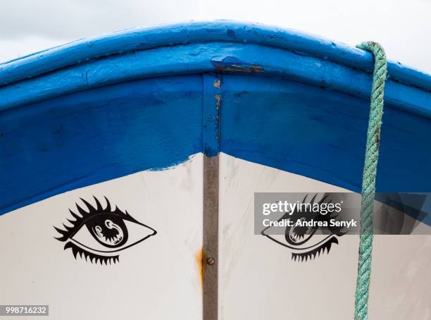 boat eyes - bug eyes stock-fotos und bilder