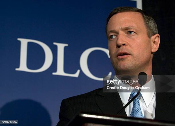 Martin O'Malley the Governor of Maryland introduces former Rep. Harold Ford Jr., D-Tenn. During his Inaugural speech as chairman of the Democratic...