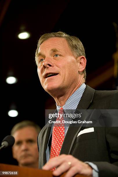 Republicans Senators hold a news conference to speak out against the democratic health care plan in the Senate Studio in the U.S. Capitol, July 15,...