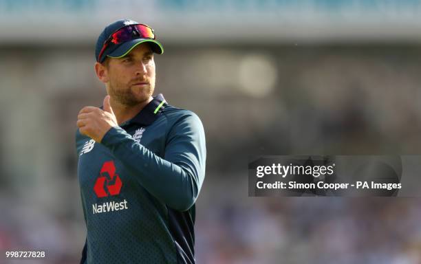 England's Dawid Malan during the second Royal London one day international match at Lord's, London.