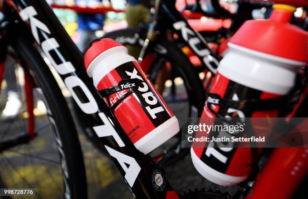 Start / Christophe Laporte of France and Team Cofidis / Tacx Bottle / Kuota Bike / Detail View / during the 105th Tour de France 2018, Stage 8 a...