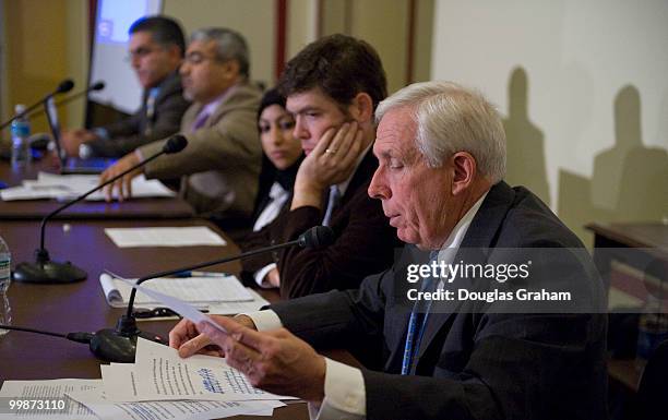 Frank Wolf, R-Va., testifies at the Tom Lantos Human Rights Commission and the Congressional Task Force on International Religious Freedom Briefing...