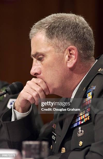 Gen. John Abizaid, commander, U.S. Central Command; during the full committee hearing on the allegations of mistreatment of Iraqi prisoners.