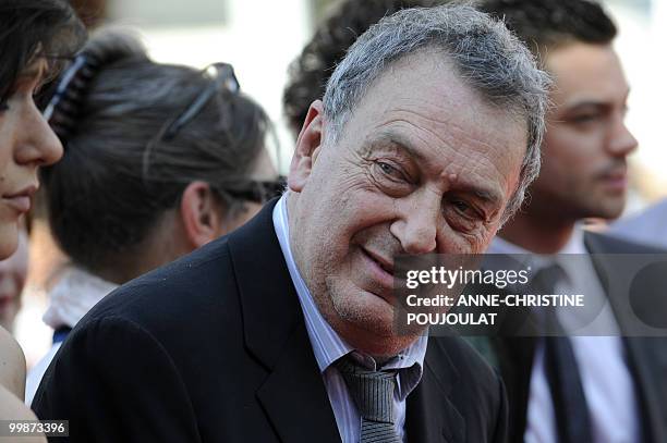 British director Stephen Frears arrives for the screening of "Tamara Drewe" presented out of competition at the 63rd Cannes Film Festival on May 18,...