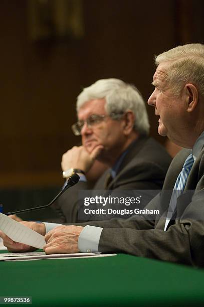 Former House Speaker Newt Gingrich, R-Ga. And John Murtha, D-Pa.; testify before the full committee hearing on "Iraq: Alternative Plans Continued -...