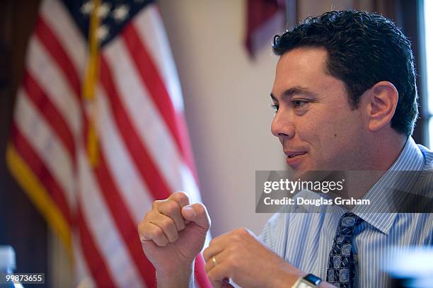 Jason Chaffetz, R-UT., during an interview with Roll Call in his office in the Longworth House Office Building, Washington, D.C. May 18. 2009.