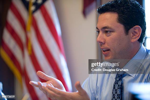 Jason Chaffetz, R-UT., during an interview with Roll Call in his office in the Longworth House Office Building, Washington, D.C. May 18. 2009.