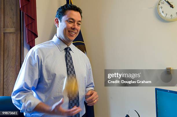 Jason Chaffetz, R-UT., during an interview with Roll Call in his office in the Longworth House Office Building, Washington, D.C. May 18. 2009.