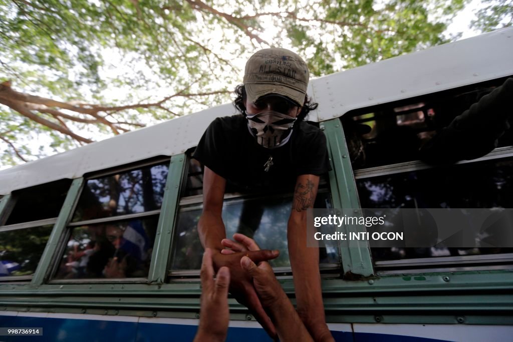 NICARAGUA-UNREST-STUDENTS