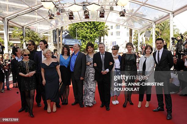 British actor Dominic Cooper , British composer Posy Simmonds , British actress Tamsin Greig , British director Stephen Frears , British actor Bill...