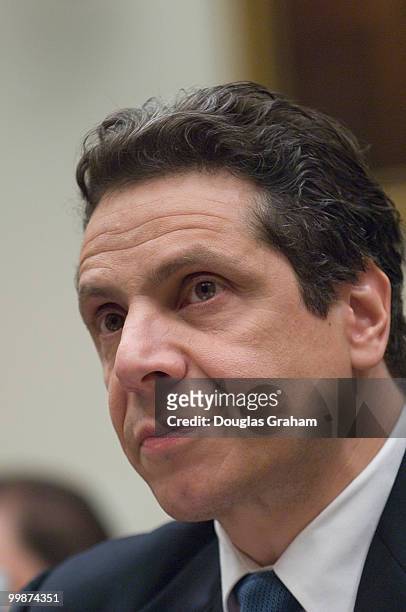 New York State Attorney General Andrew Cuomo testifies before the full committee hearing on "Examining Unethical Practices in the Student Loan...