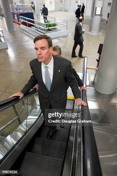 Mark R. Warner, D-VA heads to the Senate Radio and TV to announced that the Federal Trade Commission has investigations underway into automated...