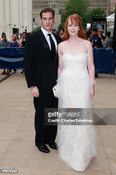 Anne Grauso and guest attend the 2010 American Ballet Theatre Annual Spring Gala at The Metropolitan Opera House on May 17, 2010 in New York City.