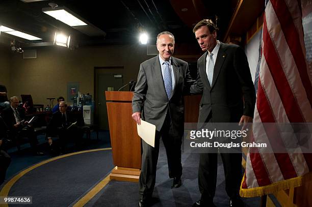 Mark R. Warner, D-VA and Charles Schumer, D-NY in the Senate Radio and TV to announced that the Federal Trade Commission has investigations underway...