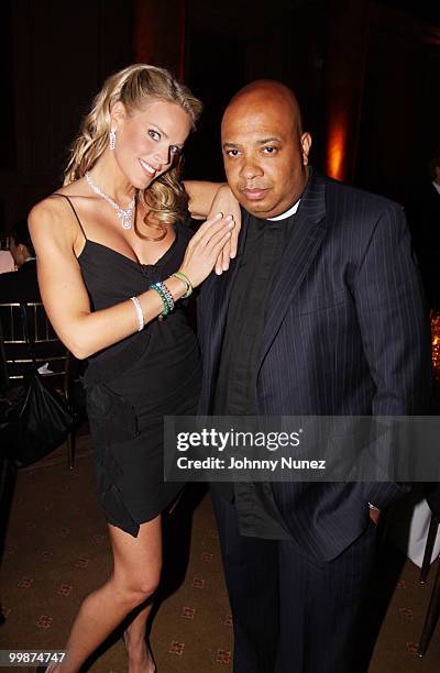 Heidi Albertsen and Joseph "Rev Run" Simmons attend the Lower Eastside Service Center's 51st Year of Continued Service celebration at Capitale on May...