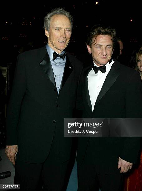 Clint Eastwood and Sean Penn