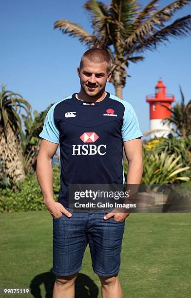 Drew Mitchell during the Waratahs media session at Beverly Hills Hotel on May 18, 2010 in Durban, South Africa.