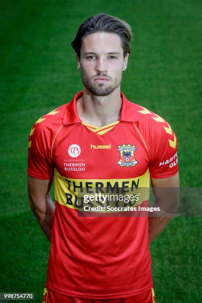 Orhan Dzepar of Go Ahead Eagles during the Photocall Go Ahead Eagles at the De Adelaarshorst on July 13, 2018 in Deventer Netherlands