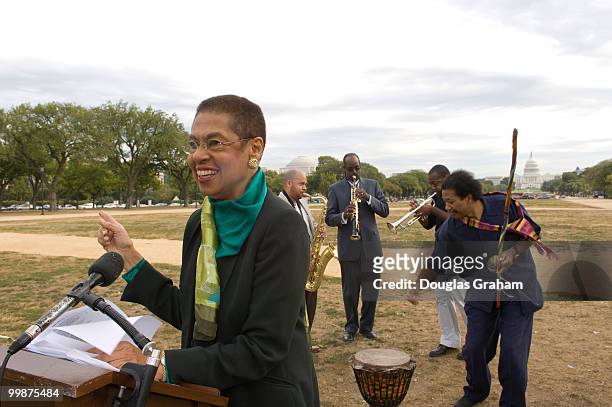 Congresswoman Eleanor Holmes Norton , will hold a news conference with jazz musicians well-known on the local and national jazz scene on the National...