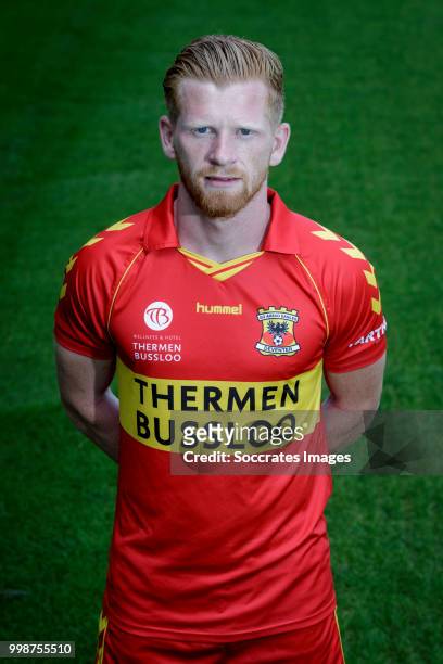 Richard van der Venne of Go Ahead Eagles during the Photocall Go Ahead Eagles at the De Adelaarshorst on July 13, 2018 in Deventer Netherlands